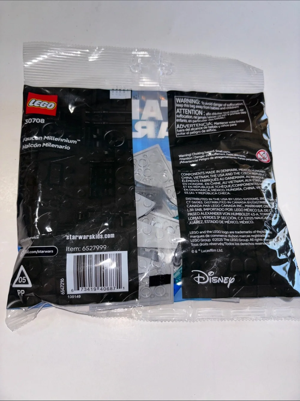 LEGO 30708 Star Wars Millennium Falcon Poly Bag (SEALED) LEGO Star Wars